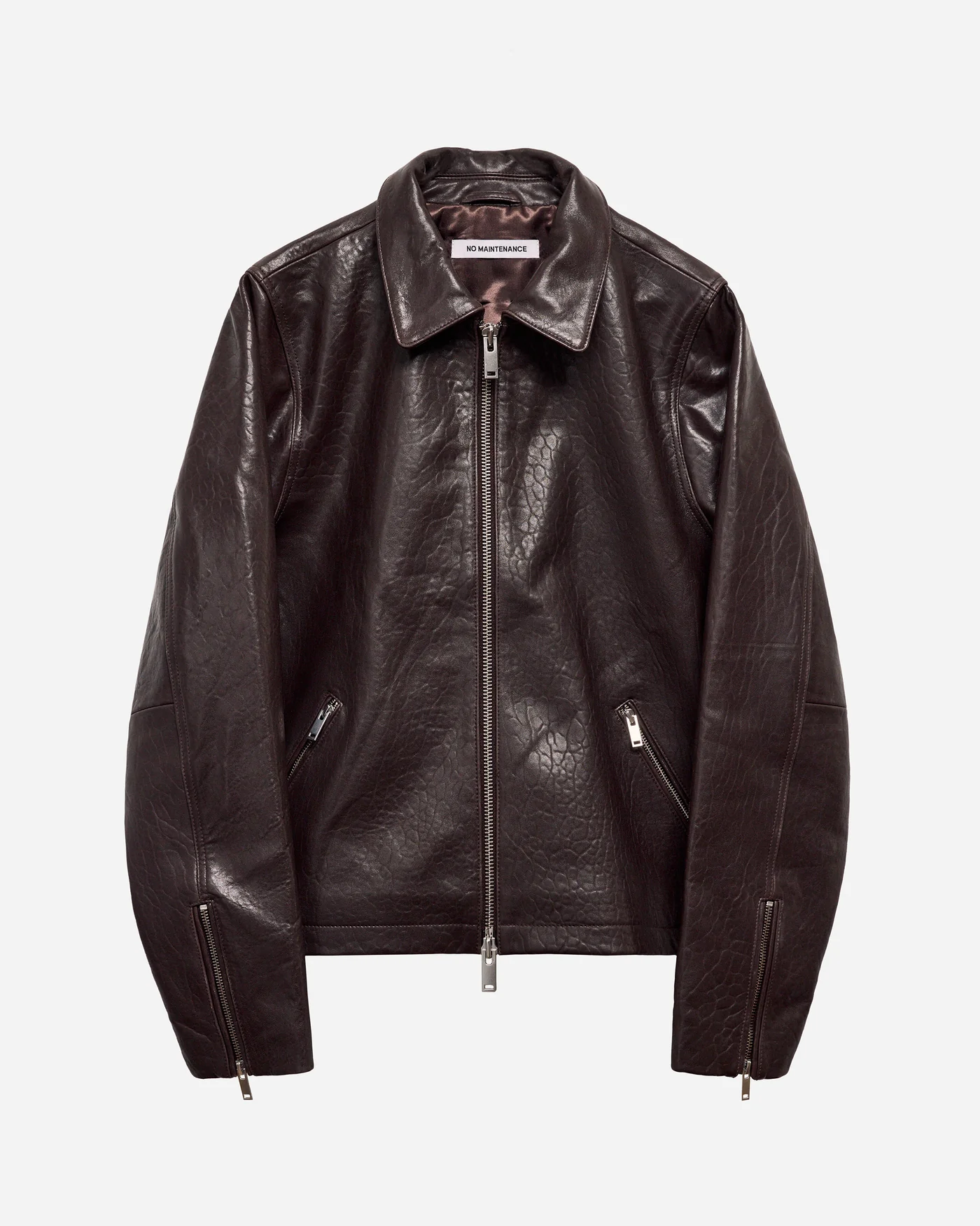 Mechanic Lambskin Jacket Brown Mechanic Lambskin Jacket Brown