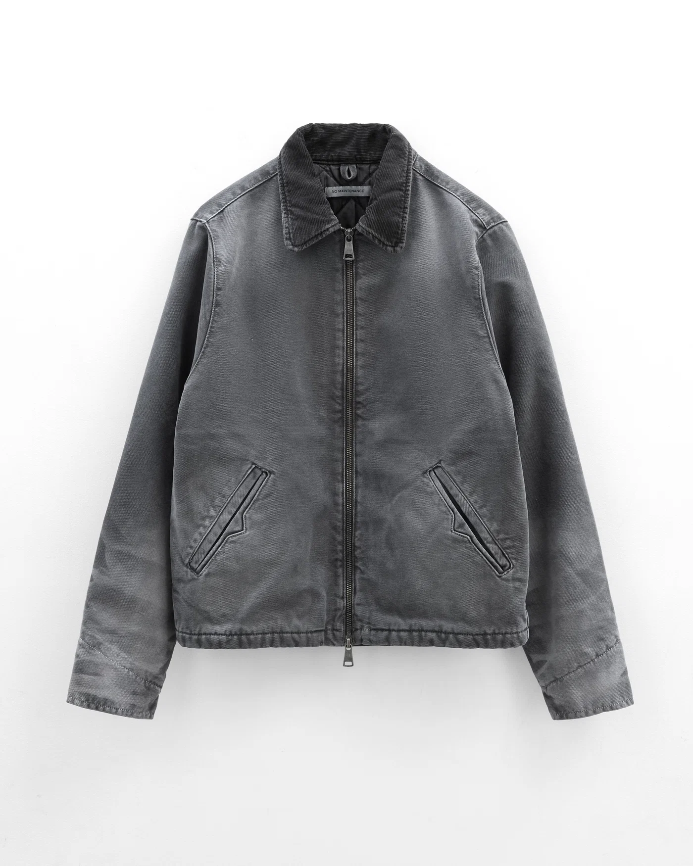 Quilted Mechanic Jacket Slate Quilted Mechanic Jacket Slate